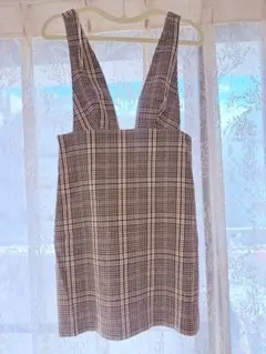 ☆既購入OK ZARA チェック柄 ノースリーブワンピース XS