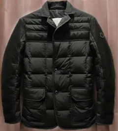 値下げ！【極美品】モンクレール　ダウンジャケット　ブラック