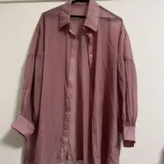 INGNI シアーシャツ 長袖 ピンクのサムネイル