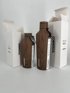 CORKCICLE CANTEEN 木目調 ステンレスボトル 2本セット