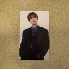 M!LK 山中柔太朗 SMILE POP! 愛知 黒スーツ衣装トレカ