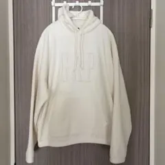 GAP フリースパーカー ホワイトM ユニクロGU freshservice無印