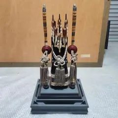破魔弓 15号 破魔矢 五月人形 飾り台付きのサムネイル