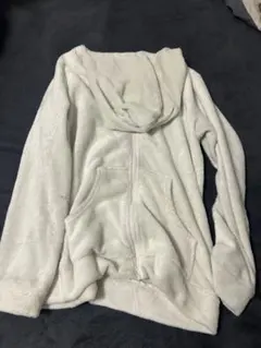 ホワイト フード付きルームウェア セット