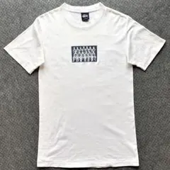 90s OLD STUSSY オールドステューシー USA 紺タグ ホワイト S