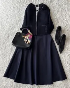 極美品♡23区 ツイードジャケット セットアップ XS 卒業式 セレモニー