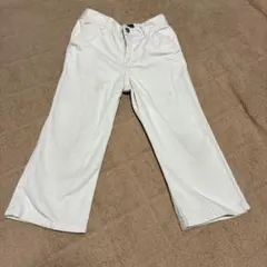 GAP ホワイト ストレートパンツ100
