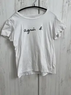 agnès b. ロゴ 半袖 Tシャツ ホワイト T2のサムネイル