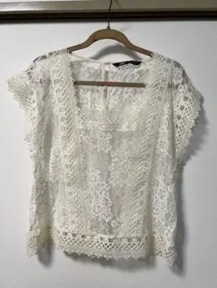 【ZARA】総レーストップス