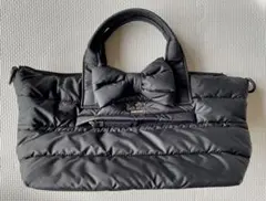 超美品！kate spade リボン付きトートバッグ ブラック