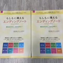 ダイソー　もしもに備えるエンディングノートのサムネイル