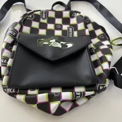 ビートルジュース　リュック　ミニリュック　ティムバートン　美品　ハロウィン