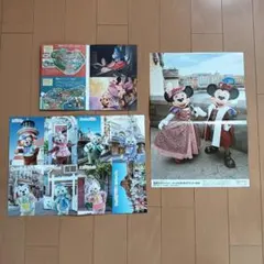 ディズニーファン11月号付録3点セット ポストカード２種&両面ポスター