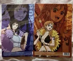ONEPIECE ナミ＆ロビン HARUJUKU限定 A4サイズ クリアファイル - メルカリ