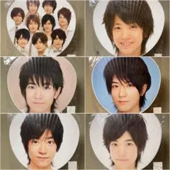 中島裕翔 Hey!Say!JUMP全員 うちわ 6枚セット