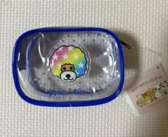 アフロ犬 クリアポーチ
