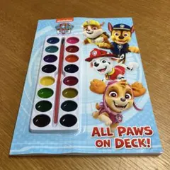 PAW Patrol 水彩絵具セット　パウパト　洋書のサムネイル
