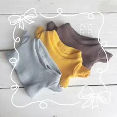 ぬい活　推しドール　着せ替え　kpopドール『コットンTシャツ⭐︎』のサムネイル