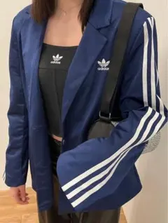 【美品】adidasoriginals スリーストライプブレザー S