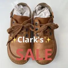 履き心地良いClarks✨ブラウンレザー ✨