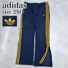 2XOビックサイズ アディダス 00sトラックパンツ ファイヤーバード ネイビー