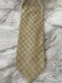【GUCCI 】円形パターン ネクタイ