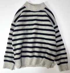 美品 イエナ ウールニット セーター アンゴラ混 ハイネック プルオーバー 長袖