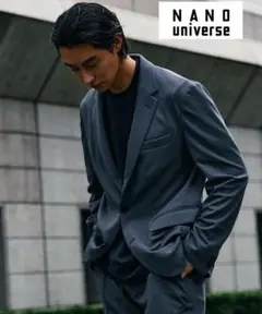 ナノユニバース　セットアップスーツ　 「N JACKET PREMIUM」　L