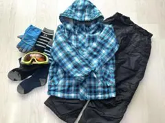 子ども用スキーウェア ６点セット