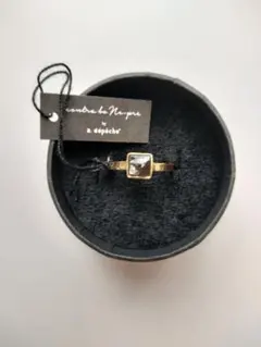 【新品未使用】a.depeche アデペシュ 天然石 リング スモーキークォーツのサムネイル