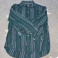 Dockers ストライプ柄ネルシャツ Mサイズ