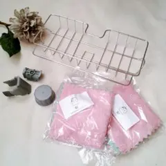 ✨残り１点✨シンク収納ラック ステンレススチール 排水ラックキッチン蛇口 布巾のサムネイル