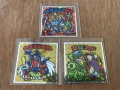 ヘッドだらけのビックリマンチョコ　始祖ジュラMa他