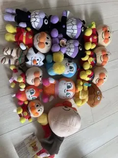 アンパンマン ぬいぐるみ マスコット 大量セットのサムネイル