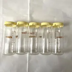 母乳実感　哺乳瓶　5本セット 100ml 産院　蓋付き