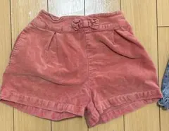 【子供服】リボン付きキッズズボン　120センチ