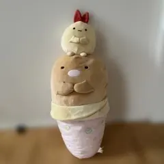 すみっこぐらし　アイスクリームキャラクタークッション　洗濯済　綺麗です