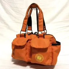 WAAC ゴルフ カートバッグ ラウンドバッグ オレンジ - メルカリ