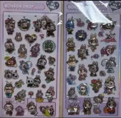 ボンボンドロップキャラクターシール ラブブ2シートセット