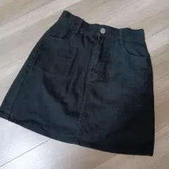 INGNI☆イング☆黒 台形スカート ミニスカート