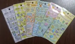 ポケモン　キラキラ&プチプチシール
