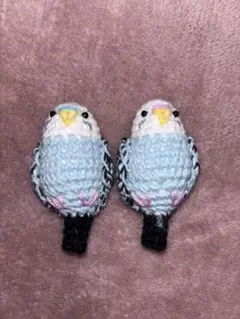 セキセイインコ 編みぐるみ