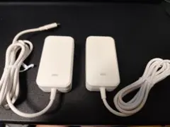 【美品】2個セット 動作品 au TypeC共通ACアダプタ02 0602PQA
