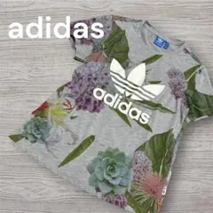 adidas Originals 花柄 トレフォイル Tシャツ