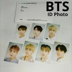 BTS メンバーシップ特典 BTS ID PHOTO 7枚セット 証明写真 - メルカリ