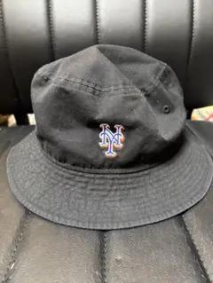 New era ニューヨーク・メッツ バケットハット 黒