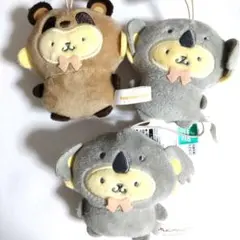 サンリオ ポムポムプリン どうぶつ着ぐるみマスコット