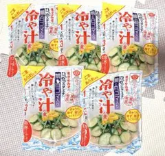 ますやみそ　冷や汁の素　鯛と白ゴマ入り　3袋入り× 5個セットのサムネイル