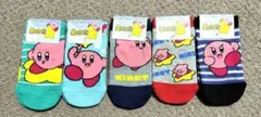 【星のカービィ】新品未使用　子供用靴下 5足組 サイズ13〜19cm　福助