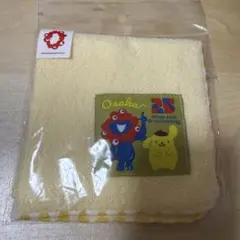 ミャクミャク × ポムポムプリン コラボ タオルハンカチ
